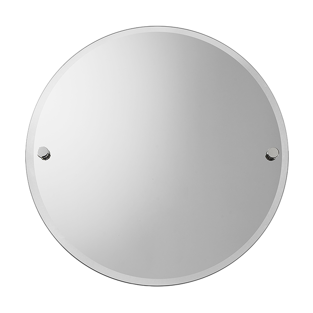Croydex Flexi Fix Circle Tilt Mirror Chrome