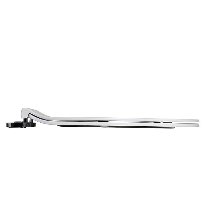 Croydex Flexi-Fix Victoria White Anti-Bacterial Toilet Seat - WL601322H additional Large Image