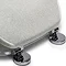 Croydex Flexi-Fix White Quartz Effect Anti-Bacterial Toilet Seat - WL601822H  Profile Large Image