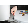 Croydex Francie & Josie Flexi-Fix Toilet Seat by Steven Brown Art - WL604122  In Bathroom Large Imag