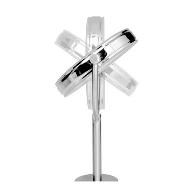 Croydex - Free Standing Double Sided Circular Illuminated Vanity Mirror - MM700900 Profile Large Image