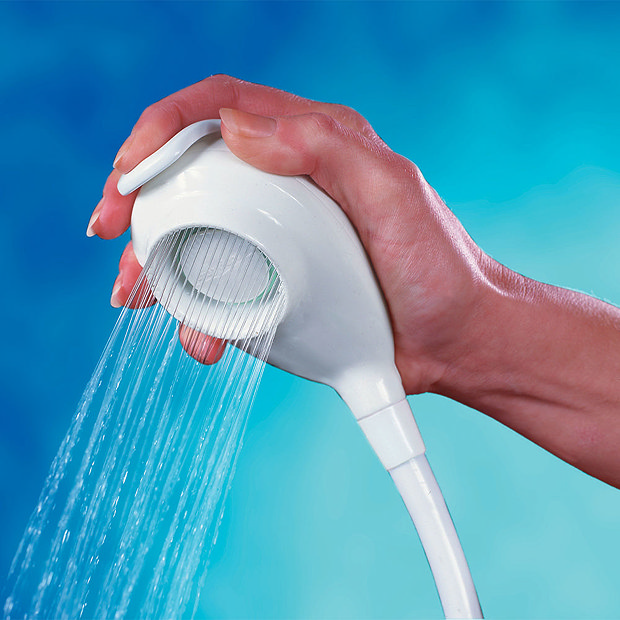 Croydex Freeway Plus Shampoo Spray - White - AA202022  Profile Large Image