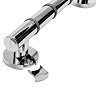 Croydex Grab N Grip 380mm Support Rail Grab Bar - Chrome - AP530541  Feature Large Image