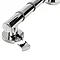 Croydex Grab N Grip 380mm Support Rail Grab Bar - Chrome - AP530541  Feature Large Image