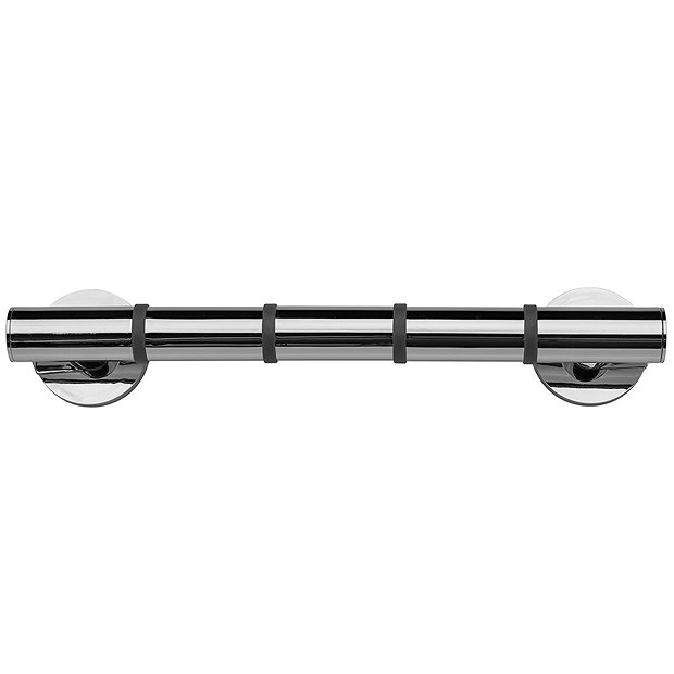 Croydex Grab N Grip 380mm Support Rail Grab Bar - Chrome - AP530541 Large Image
