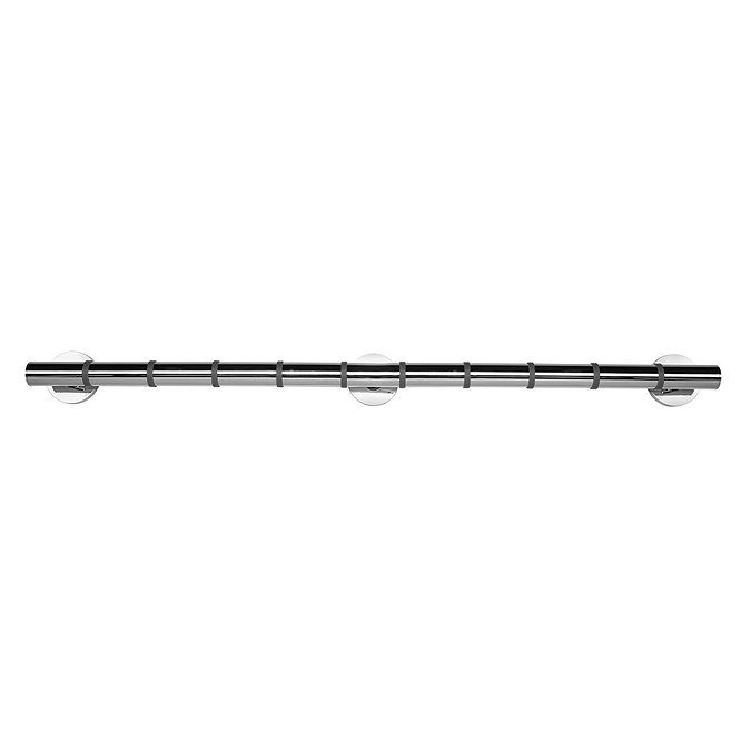 Croydex Grab N Grip 890mm Support Rail Grab Bar - Chrome - AP530841  In Bathroom Large Image