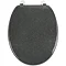 Croydex Granite Effect Moulded Wood Toilet Seat - WL532431  Profile Large Image