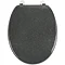Croydex Granite Effect Moulded Wood Toilet Seat - WL532431 Profile Large Image