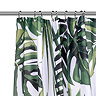 Croydex Green Botanical Design Shower Curtain 1800 x 1800mm