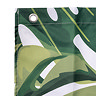 Croydex Green Botanical Design Shower Curtain 1800 x 1800mm
