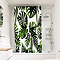 Croydex Green Botanical Design Shower Curtain 1800 x 1800mm