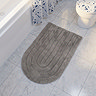 Croydex Grey Arched Bath Mat
