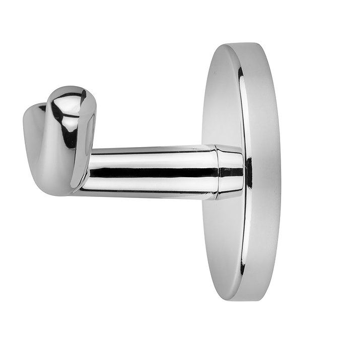 Chatsworth Traditional Chrome Double Robe Hook