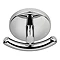 Croydex - Hampstead Double Robe Hook - Chrome - QM641741  Standard Large Image