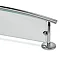 Croydex - Hampstead Glass Shelf - Chrome - QM641441  Profile Large Image