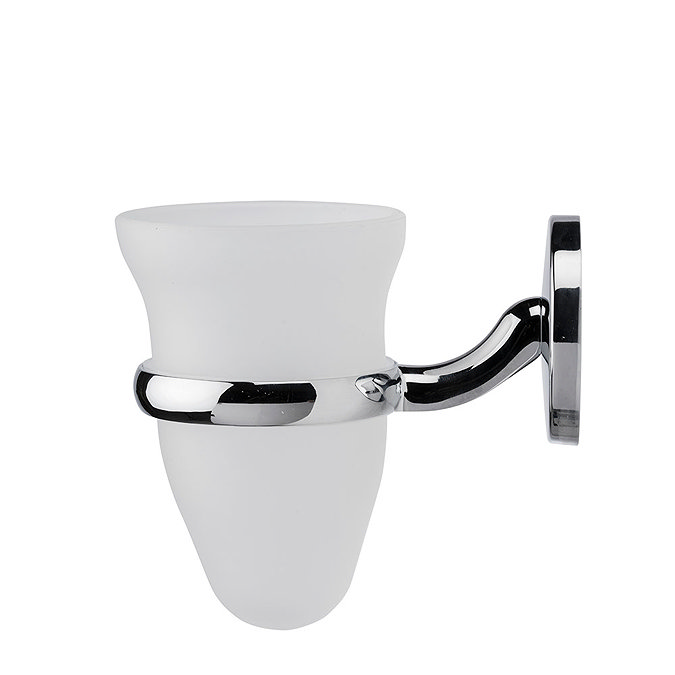 Croydex - Hampstead Tumbler & Holder - Chrome - QM641841  Profile Large Image