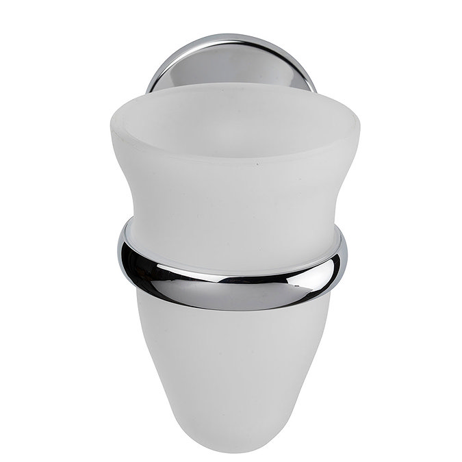 Croydex - Hampstead Tumbler & Holder - Chrome - QM641841 In Bathroom Large Image