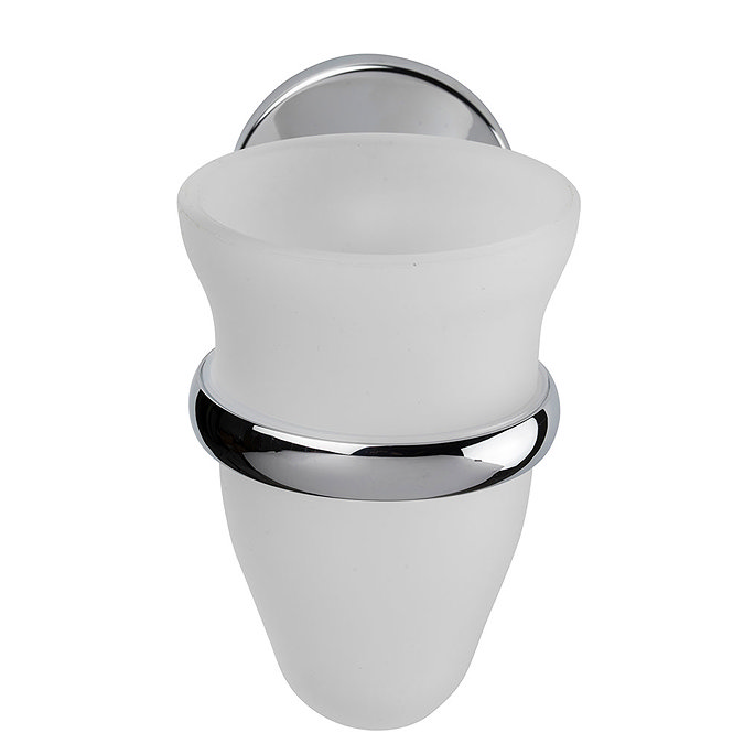 Croydex - Hampstead Tumbler & Holder - Chrome - QM641841  In Bathroom Large Image