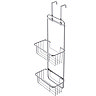 Croydex Hanging Double Storage Basket - Chrome Plated  Standard Large Image