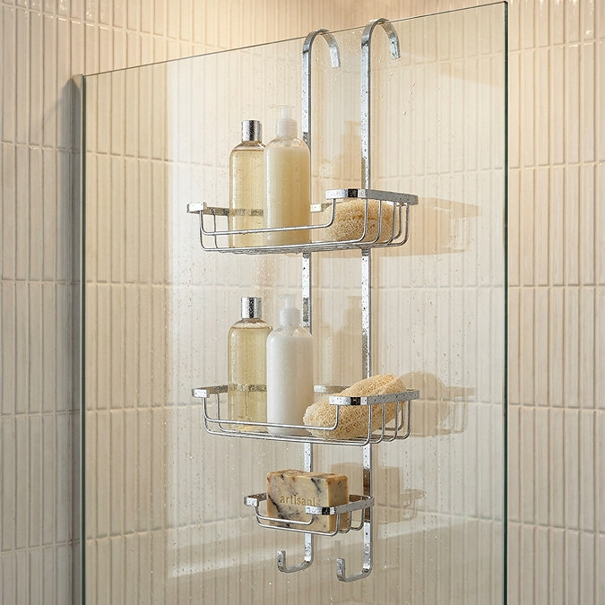 Croydex Hanging Shower Cubicle Tidy - 3 Tier