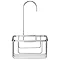 Croydex Hanging Shower Riser Rail Caddy - Chrome Plated  Standard Large Image