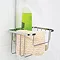 Croydex Hanging Shower Riser Rail Caddy - Chrome Plated Large Image