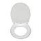 Croydex Hannah McWave Flexi-Fix Toilet Seat by Steven Brown Art - WL604222H  Feature Large Image