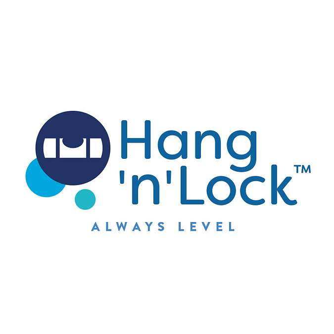 Croydex Henbury Hang N Lock Illuminated Mirror with Demister Pad 700 x 500mm - MM720300E Profile La