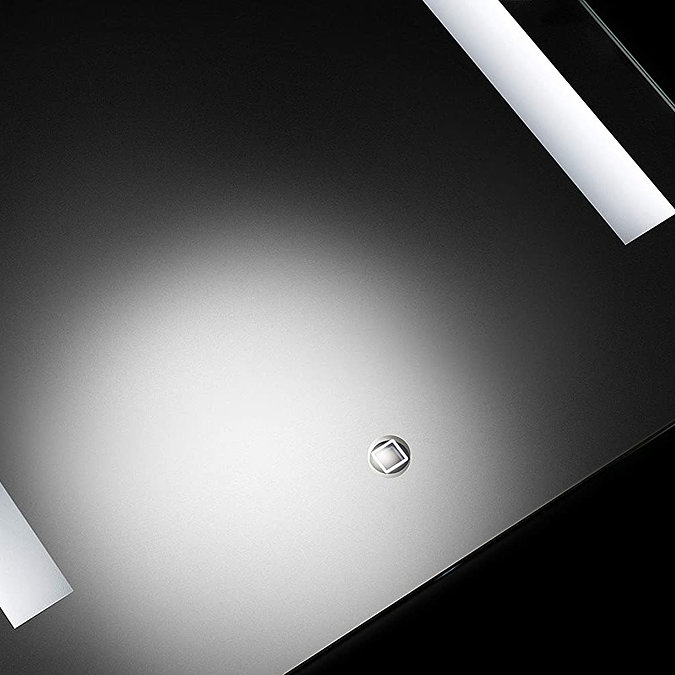 Croydex Henbury Hang N Lock Illuminated Mirror with Demister Pad 700 x 500mm - MM720300E Standard Large Image