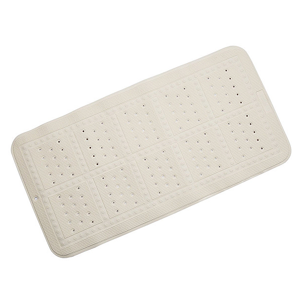 Croydex Hygiene 'N' Clean Croydelle Medium Ivory Bath Mat at Victorian
