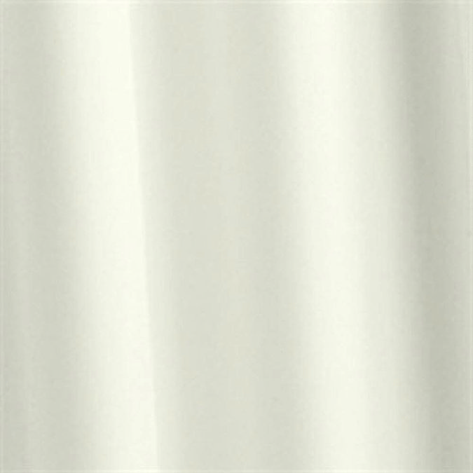 Croydex Ivory Plain PVC Shower Curtain W1800 x H1800mm - AE100017 Large Image