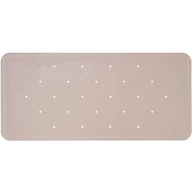 Croydex Ivory Rubagrip Bath Mat 740 x 340mm - AG181417  In Bathroom Large Image