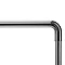 Croydex L Shaped Telescopic Shower Cubicle Rod - Chrome - AD103000  Feature Large Image