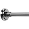 Croydex L Shaped Telescopic Shower Cubicle Rod - Chrome - AD103000  Standard Large Image