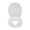 Croydex Lomond Stick 'n' Lock Family Toilet Seat - WL112222H  Profile Large Image