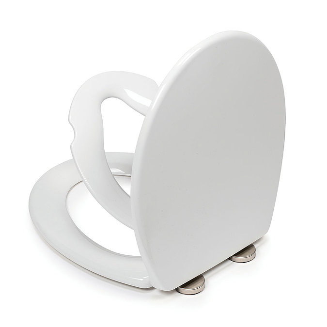 Croydex Lomond Stick 'n' Lock Family Toilet Seat - WL112222H Large Image