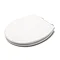 Croydex Lugano White Flexi-Fix Toilet Seat with Soft Close and Quick Release - WL601022H  Profile La