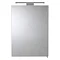 Croydex Madison Hang N Lock Single Door Illuminated Mirror Cabinet with Shaver Socket 700 x 500mm - WC147369E Feature Large Image