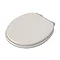 Croydex Maitland White Oak Effect Flexi-Fix Toilet Seat with Soft Close and Quick Release - WL605122