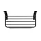 Croydex Matt Black Large Shower Basket - QM770321 Profile Large Image