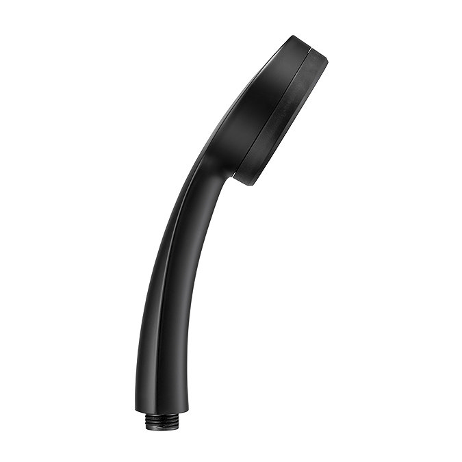 Croydex Matt Black Pressure Boost 1 Function Shower Handset - AM301021  Profile Large Image