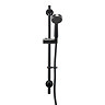 Croydex Matt Black Pressure Boost Flexi-Fix Shower Set - AM300021  Profile Large Image