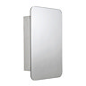 Croydex Medway Round Edges Mirror Cabinet with FlexiFix - WC871505 Large Image