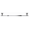 Croydex Metra Flexi-Fix Chrome Towel Rail