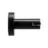Croydex Metra Flexi-Fix Matt Black Towel Rail
