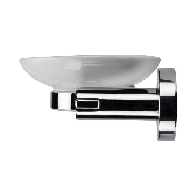 Croydex Metra Flexi-Fix Soap Dish & Chrome Holder