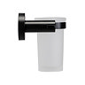 Croydex Metra Flexi-Fix Tumbler & Black Holder