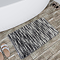 Croydex Grey Microspace Loop Bath Rug, Slip-Resistant