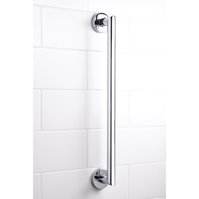 Croydex Modern 600mm Stainless Steel Grab Bar