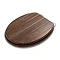 Croydex Molvena Walnut Effect Flexi-Fix Toilet Seat - WL610477H  Standard Large Image